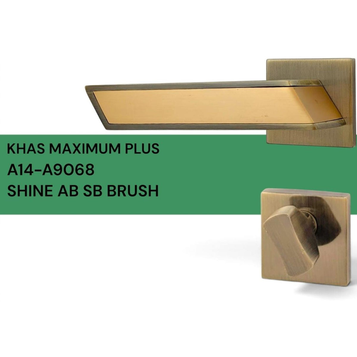 KHAS Maximum PlusA14-A9068 Rosette Door Handle Lock | Akmal Hardware