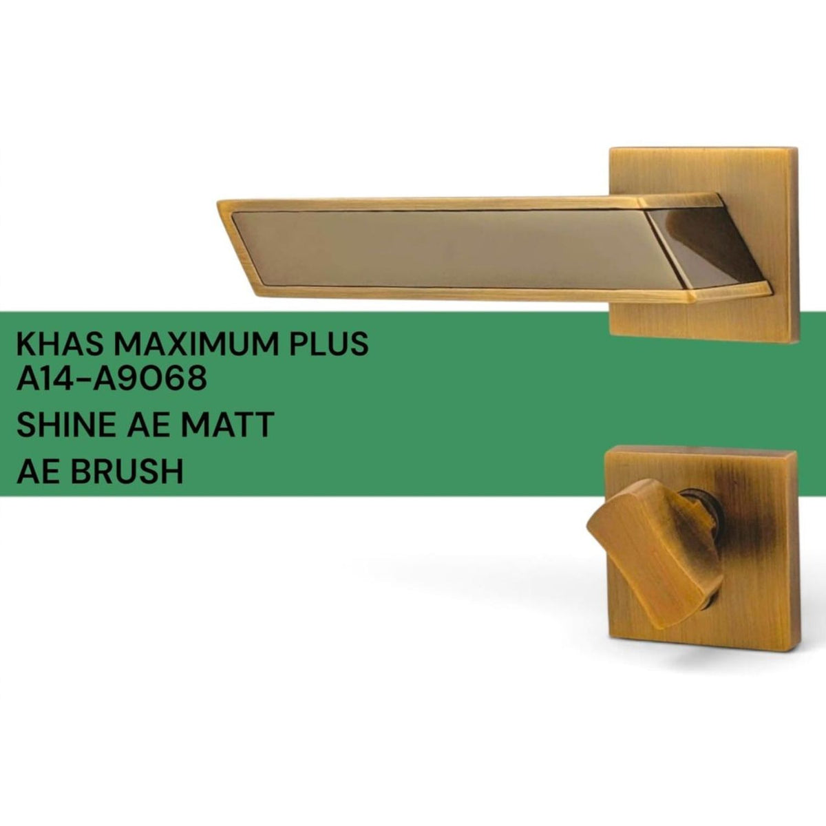 KHAS Maximum PlusA14-A9068 Rosette Door Handle Lock | Akmal Hardware
