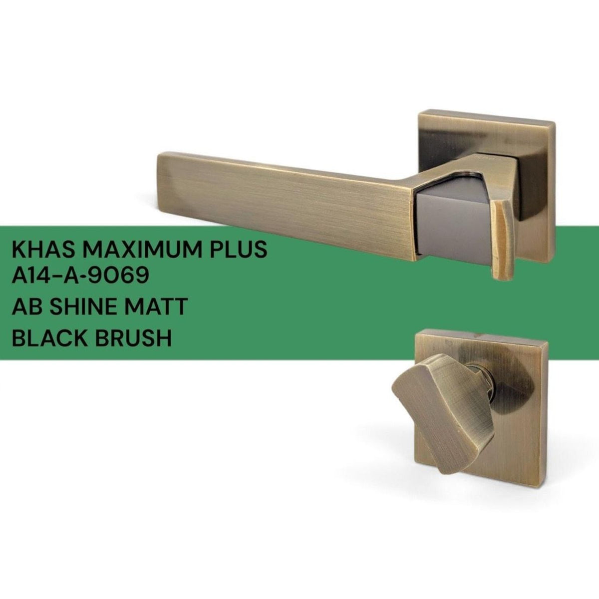 KHAS Maximum PlusA14-A9069 Rosette Door Handle Lock | Akmal Hardware