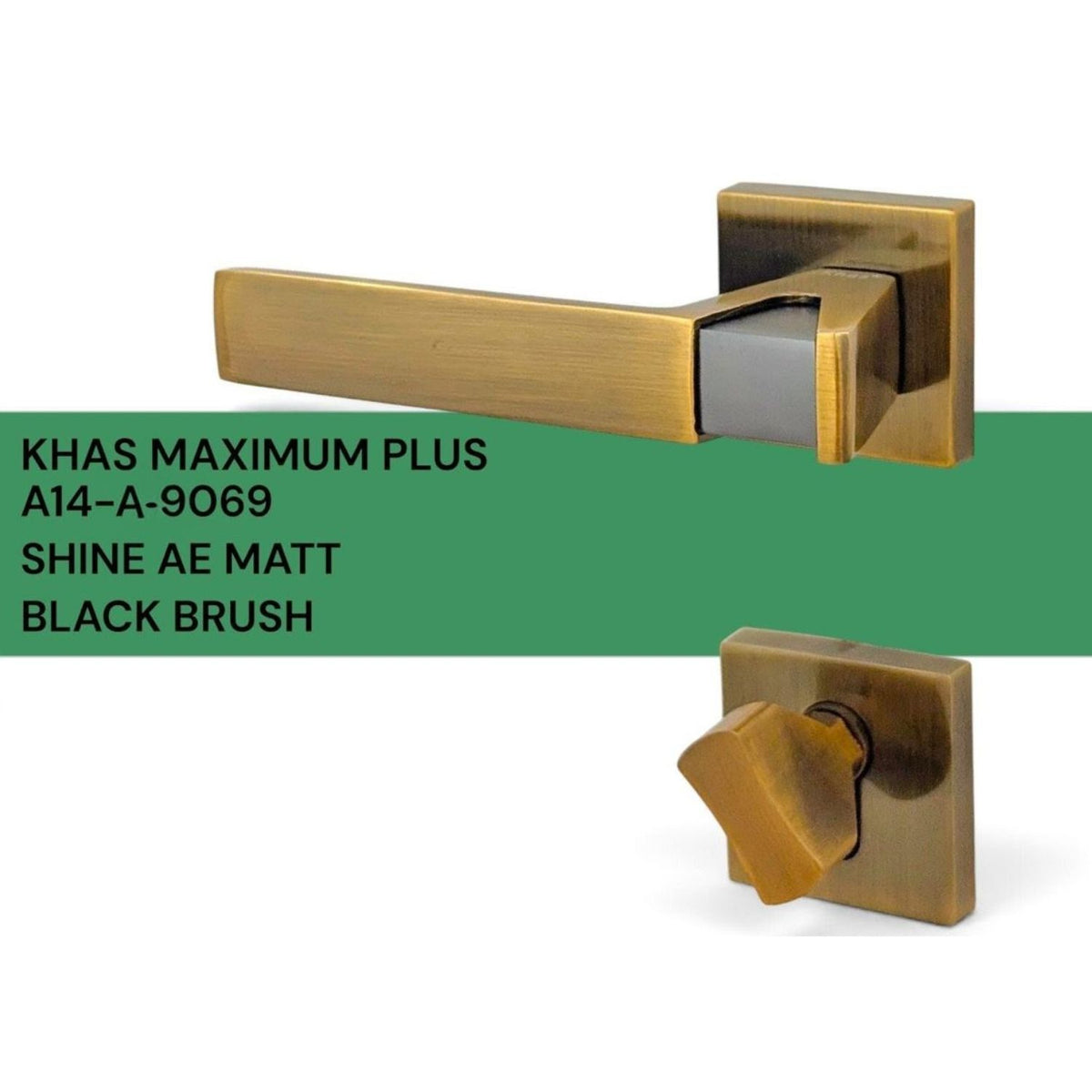 KHAS Maximum PlusA14-A9069 Rosette Door Handle Lock | Akmal Hardware