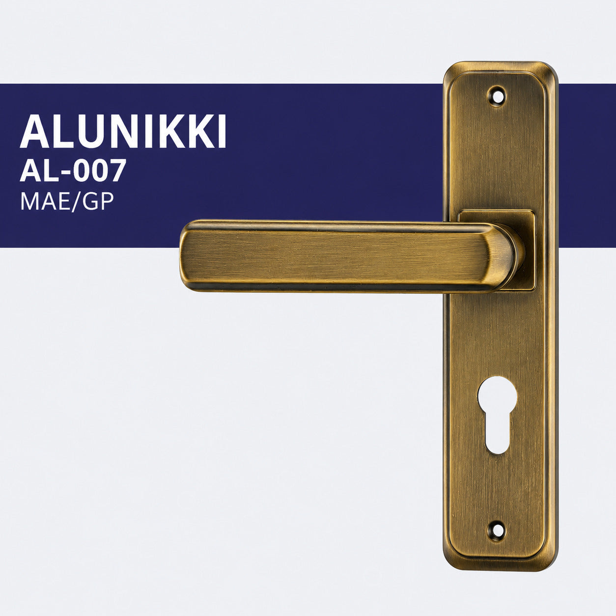 KHAS Alunikki AL-007 Handle Lock Multicolor | Door Handle