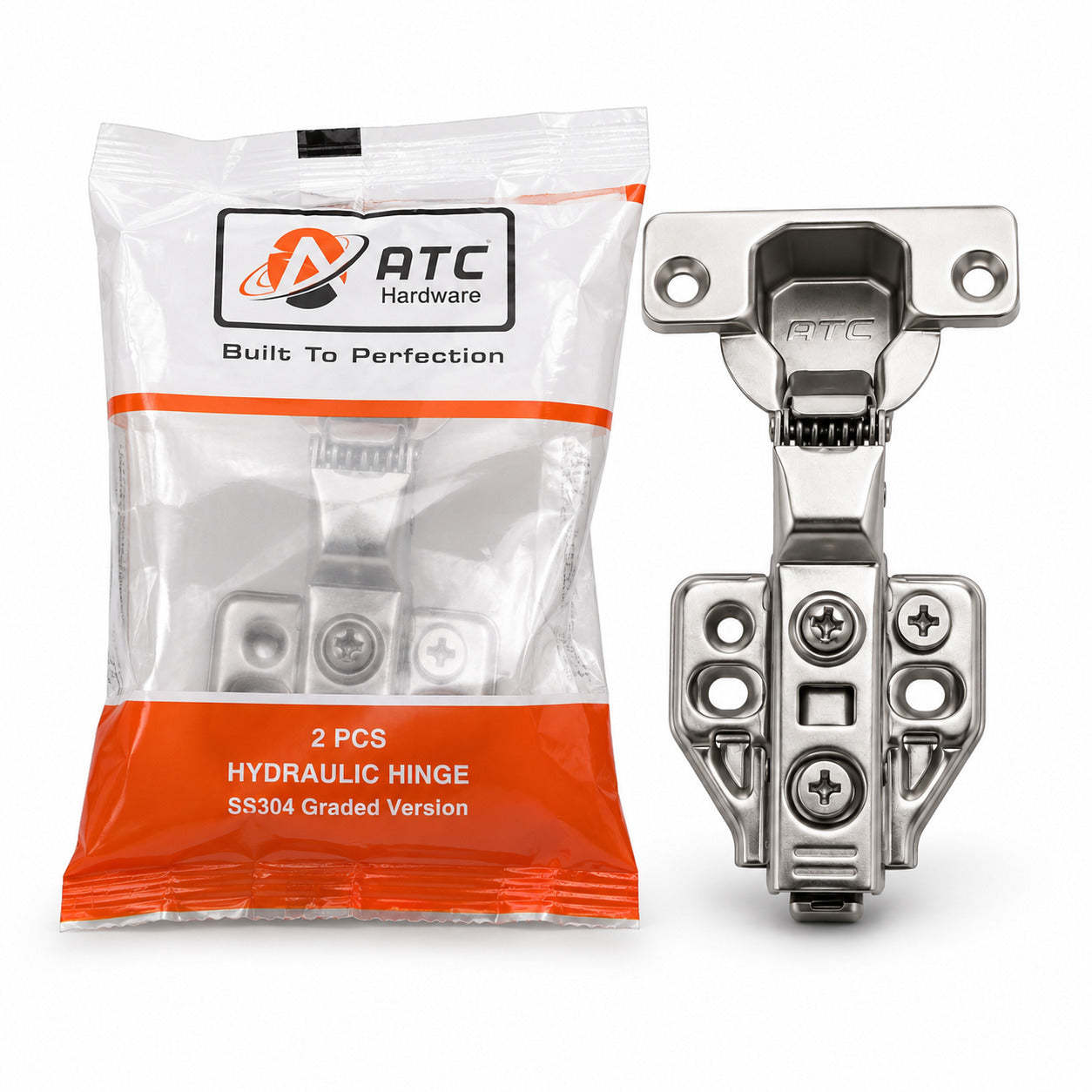 ATC Hydraulic Soft Close Cabinet Hinge 2D & 3D Adjustable | 1 Pair