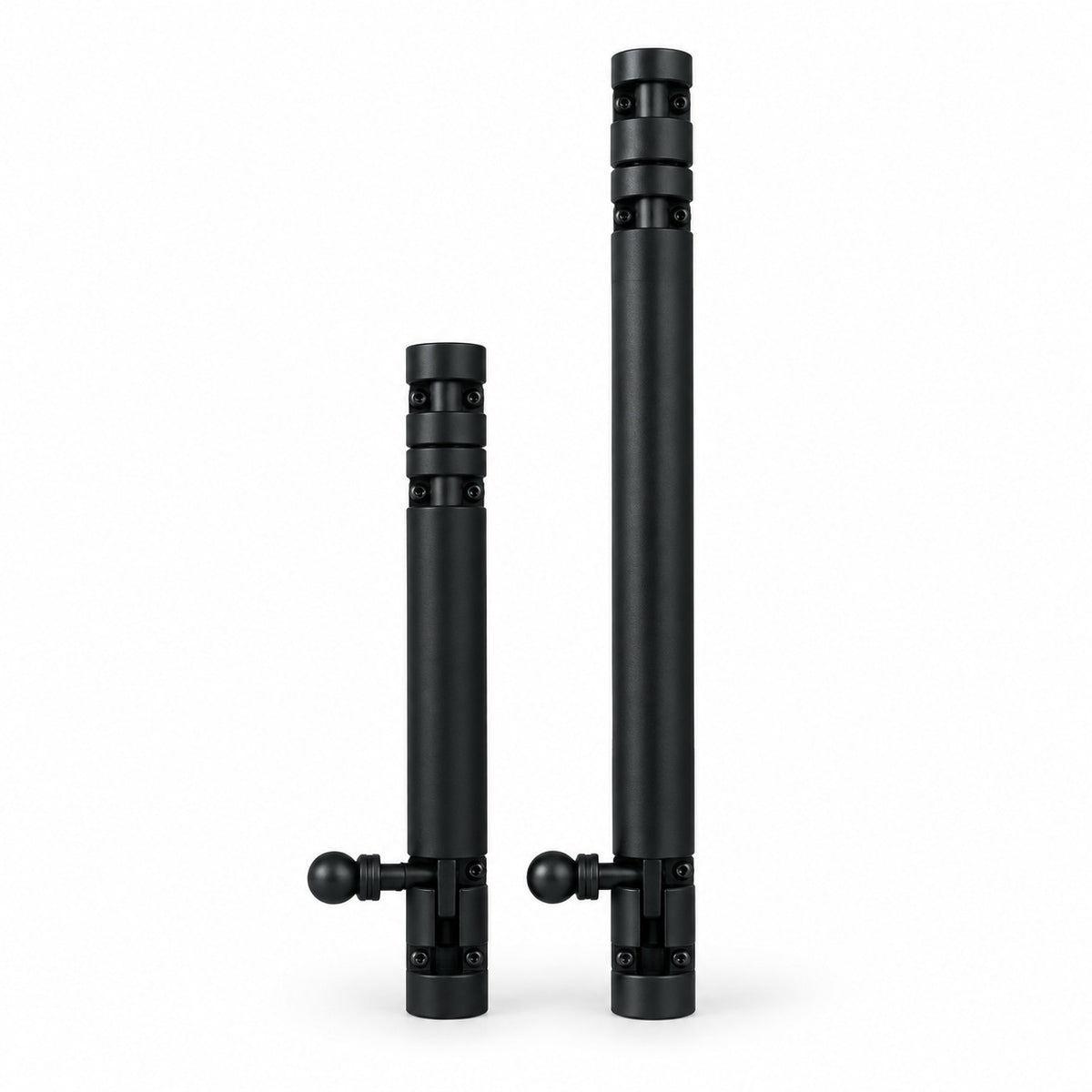 Aluminium D-Type Tower Bolt/Chatakhni Black | Akmal Hardware