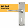 Babar Handle Lock with 2 Keys – Metal Body | CP Finish