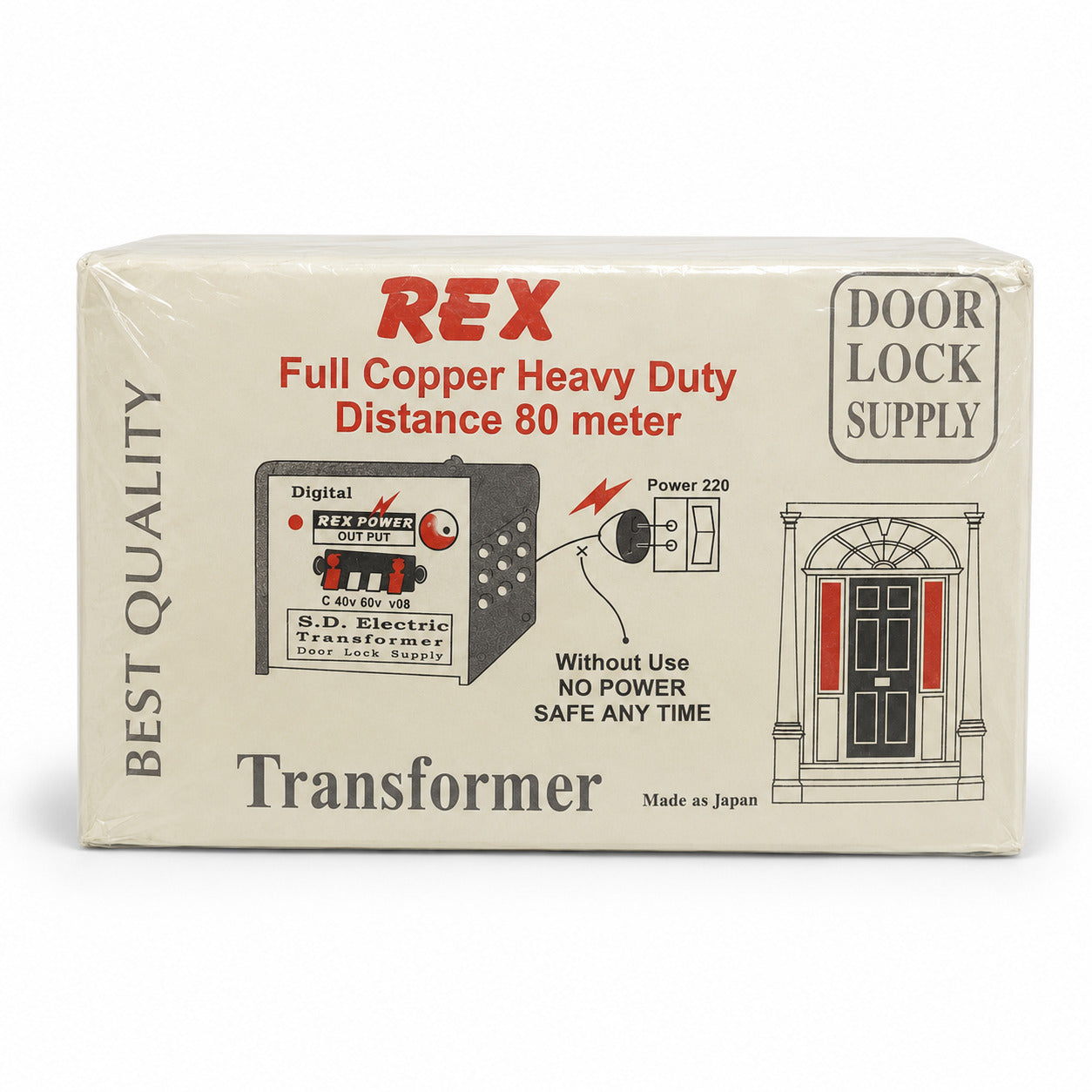 REX Copper Door Lock Supply – Heavy Duty 80m Range