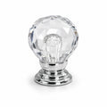 Crystal Plastic Cabinet Knob – Durable & Polished (10 pcs)