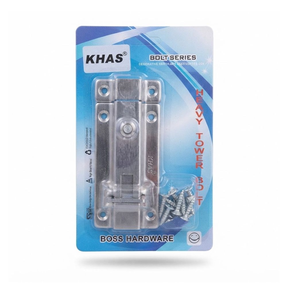 Stainless Steel Push Button Sliding Door Latch Lock