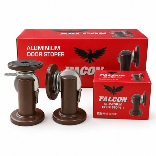 Falcon Aluminium Door Stopper – Heavy Duty Floor & Wall Door Holder