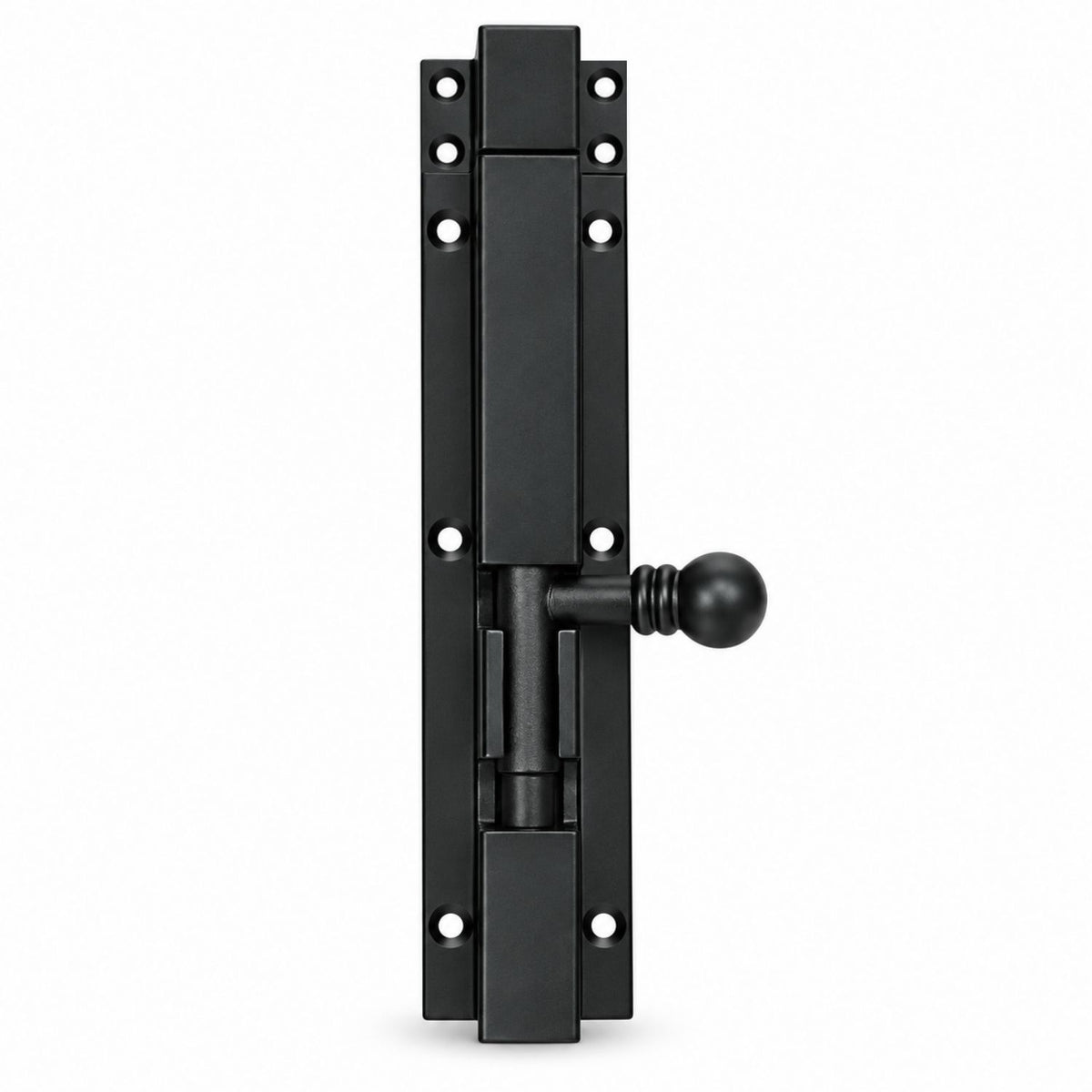 Heavy Aluminum Tower Bolt Black – Multiple Sizes | Akmal Hardware