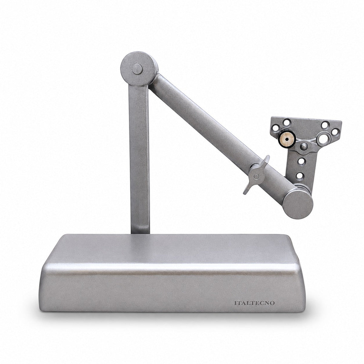 KHAS Italtecno OB03T Door Closer 220kg | Heavy Duty Silver Door Closer