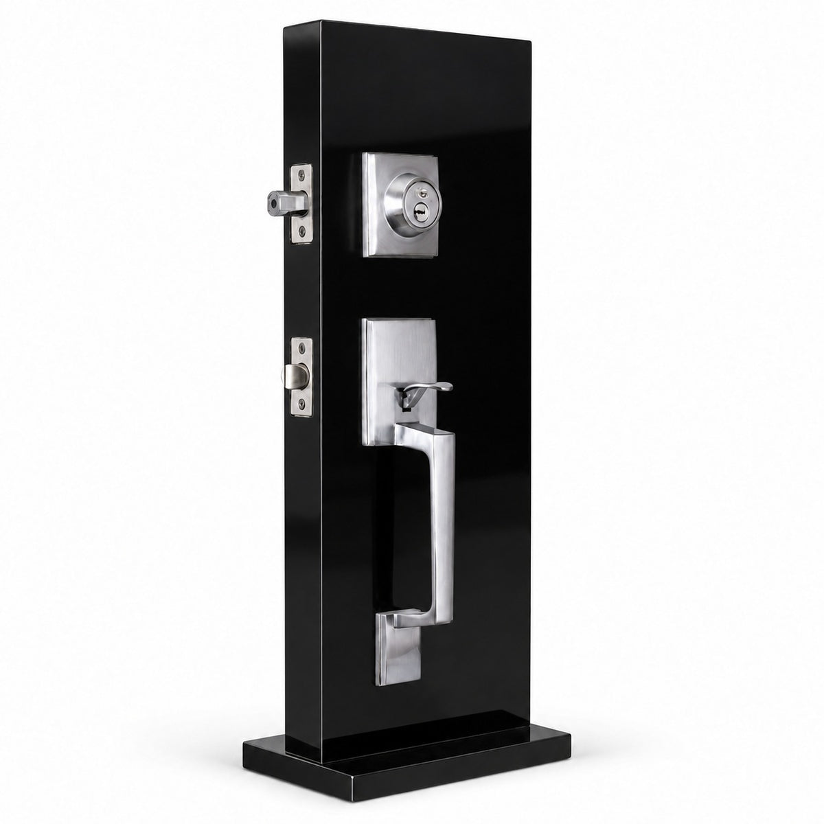 KHAS MAXELL D1 Silver Finish Thumb Lock for Main Door