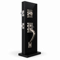 KHAS MAXELL D2 Antique Silver Finish Thumb Lock for Main Door