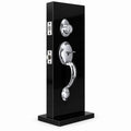 KHAS MAXELL D4 Chrome Finish Thumb Lock for Main Door