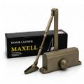 Khas Maxell B70 Brown Door Closer – Adjustable Heavy Duty45–65kg