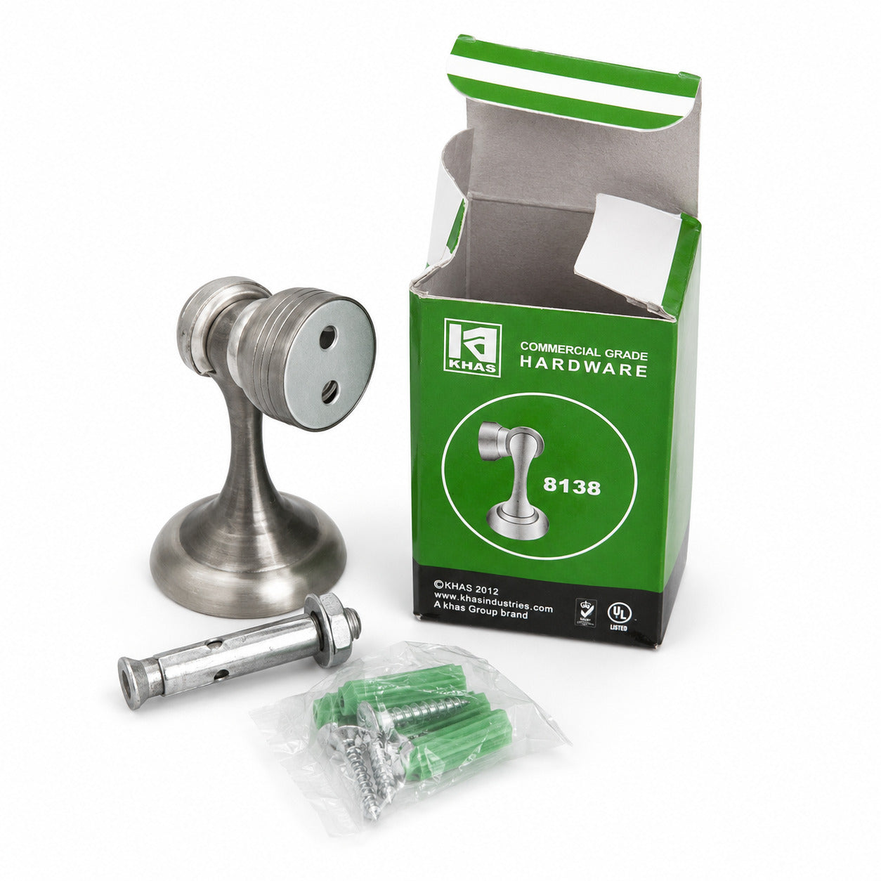 KHAS Mini Door & Window Stopper 8138 – Stainless Steel Magnetic