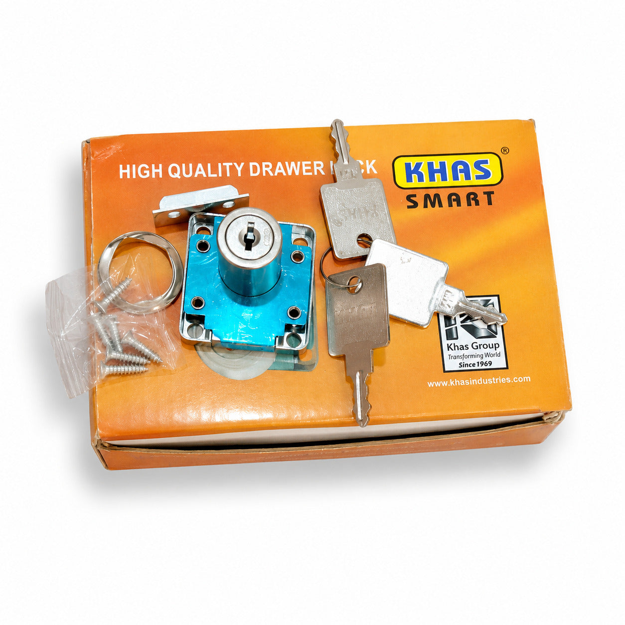 KHAS Smart 138-22 Drawer Lock - Box of 12 Pieces