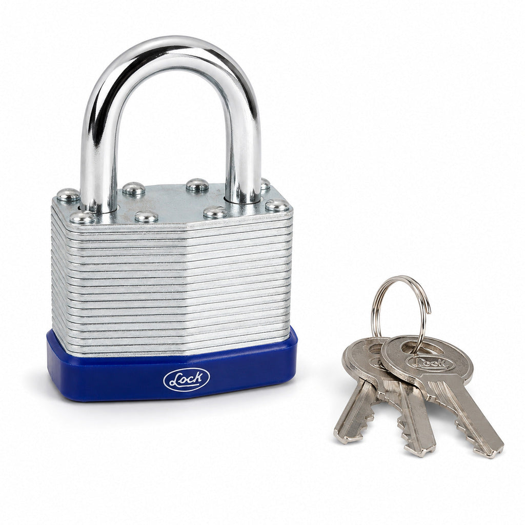 Lock C23S40 Laminated Padlock Short 40mm | Steel Lock