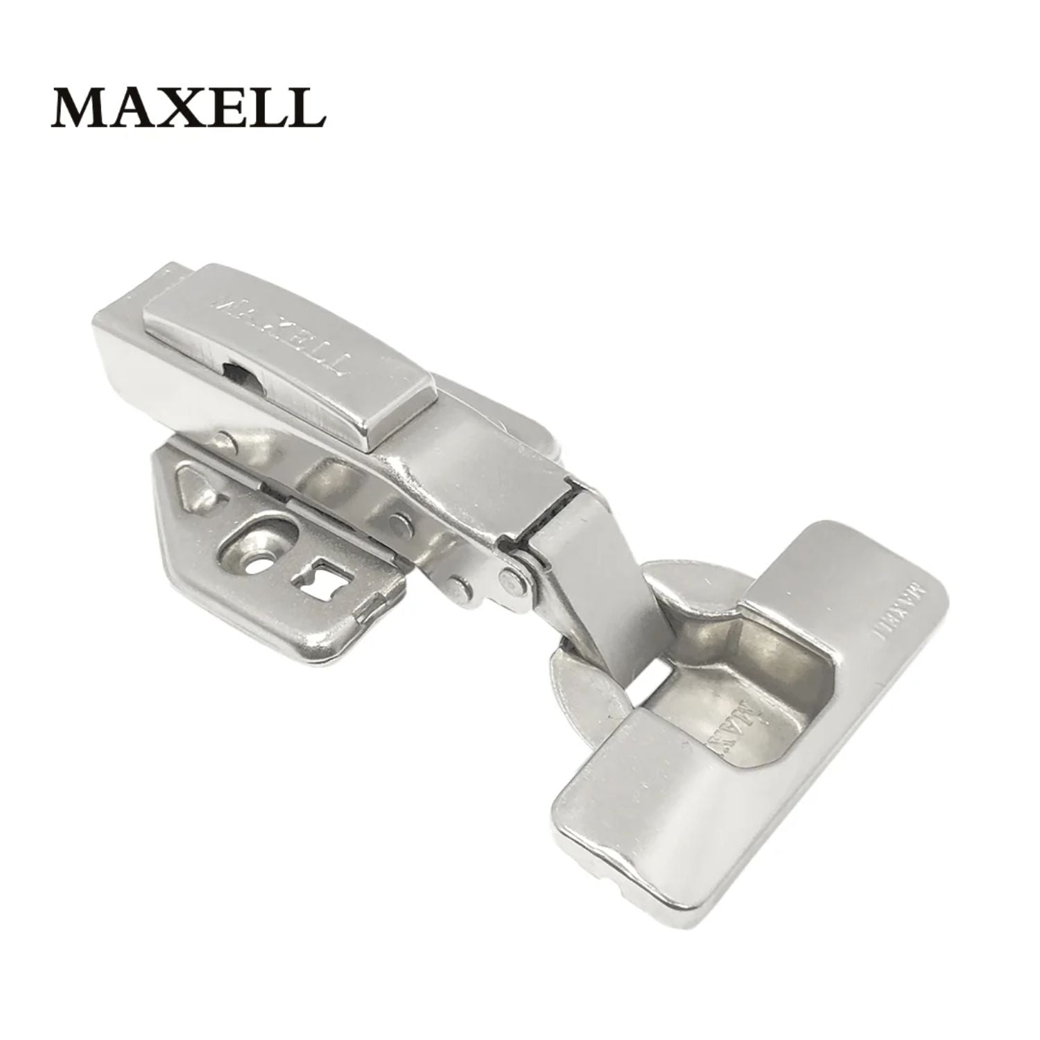 Khas Maxell Cabinet/Kitchen Hinge – Full Overlay 35mm Nickel Plated