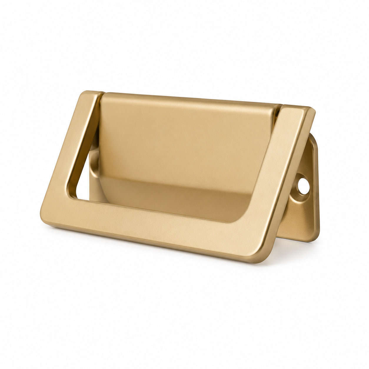 Modern Aluminum Flip Cover Hidden Handle for Cabinets & Drawers