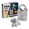 Pak Lock Steel 7 Lever Padlock with 3 Keys | Heavy Duty Security Lock Pakistan