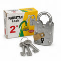 Pakistan Steel Padlock 6 Lever with 3 Keys | Heavy Duty Lock Pakistan