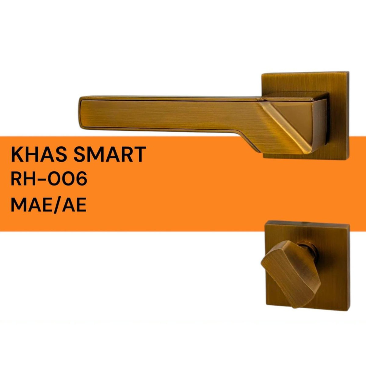 KHAS Smart RH-006 Rosette Door Handle Lock | Akmal Hardware