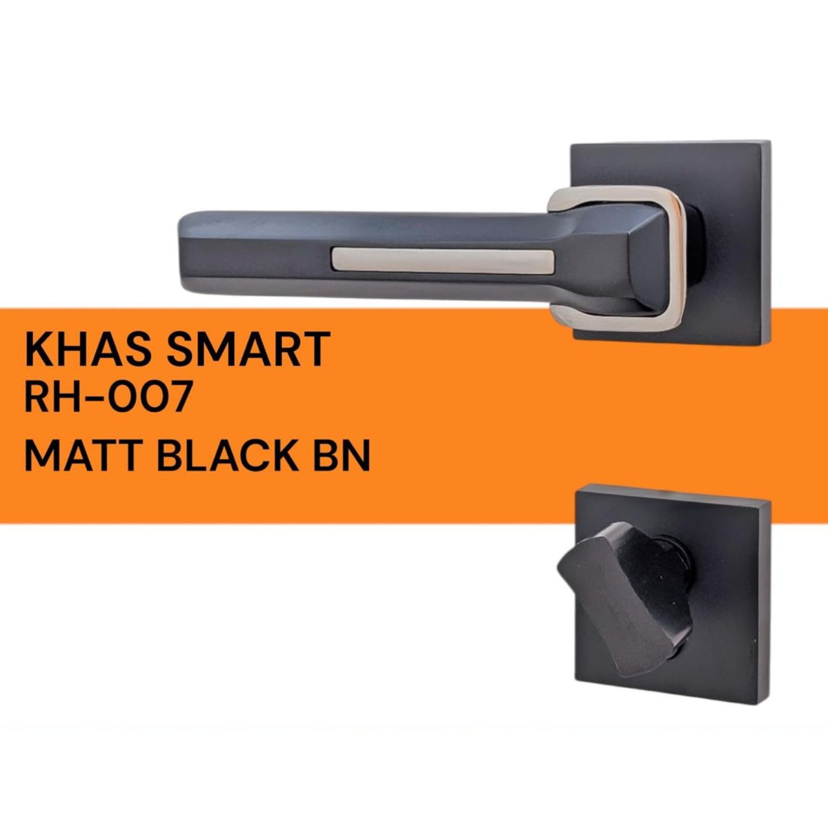 KHAS Smart RH-007 Rosette Door Handle Lock | Akmal Hardware