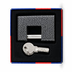 RITMA RT300-90PVC Armored Padlock 90mm | 4 Steel Computer Keys