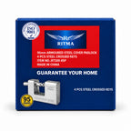 RITMA RT300-95P Armored Padlock 95mm | 4 Steel Computer Keys