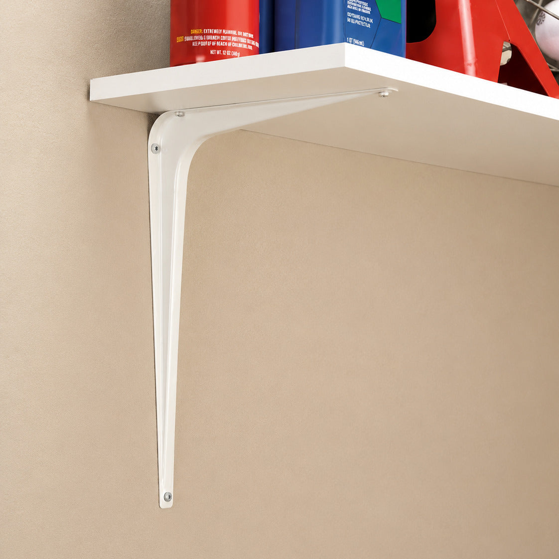 Shelf Bracket – Steel Wall Support (2 Dozen Pack)