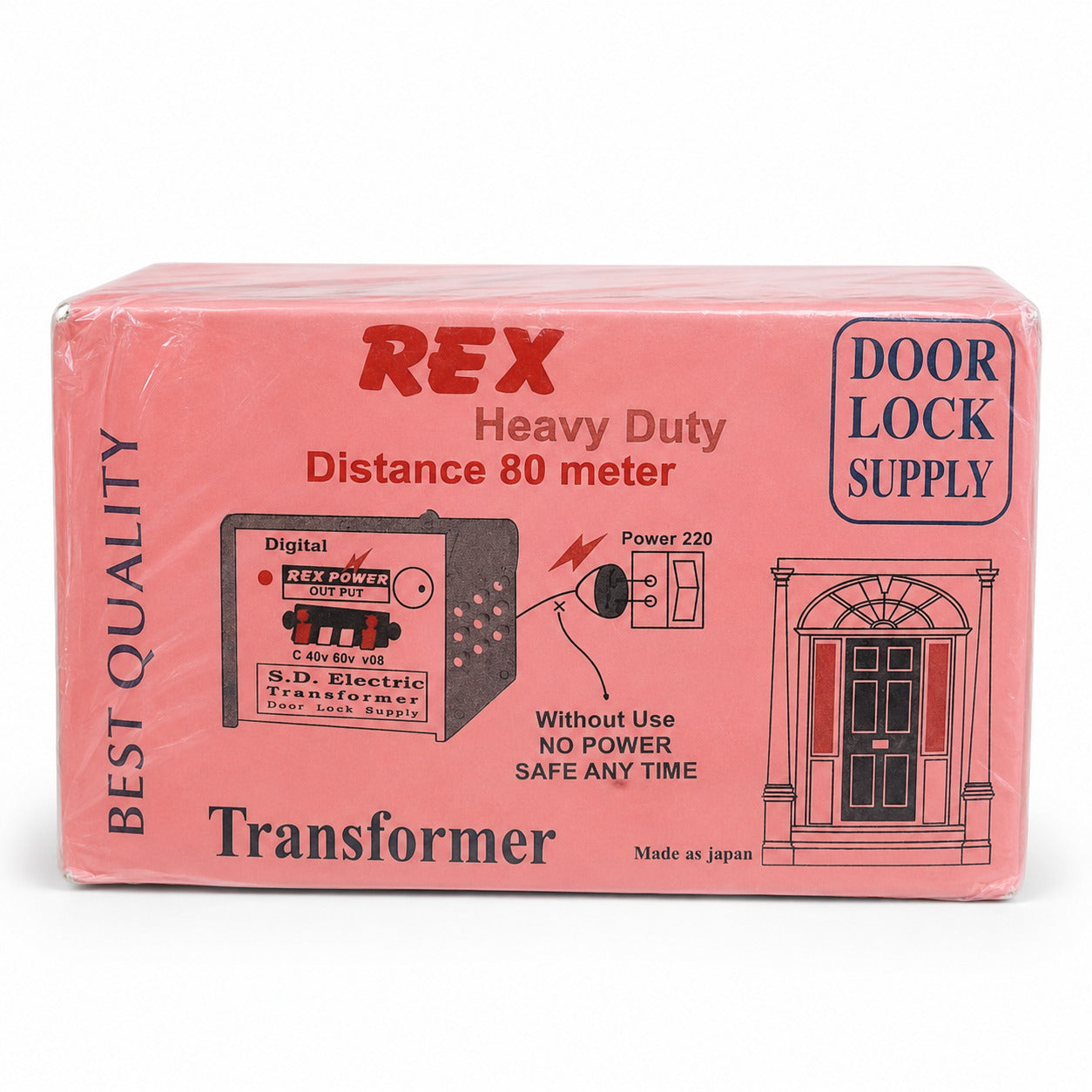REX Silver Door Lock Supply – Heavy Duty 80m Range