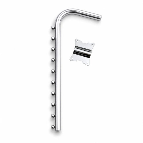 Stainless Steel 10 Ball Waterfall Display Hook with Clip Heavy Duty