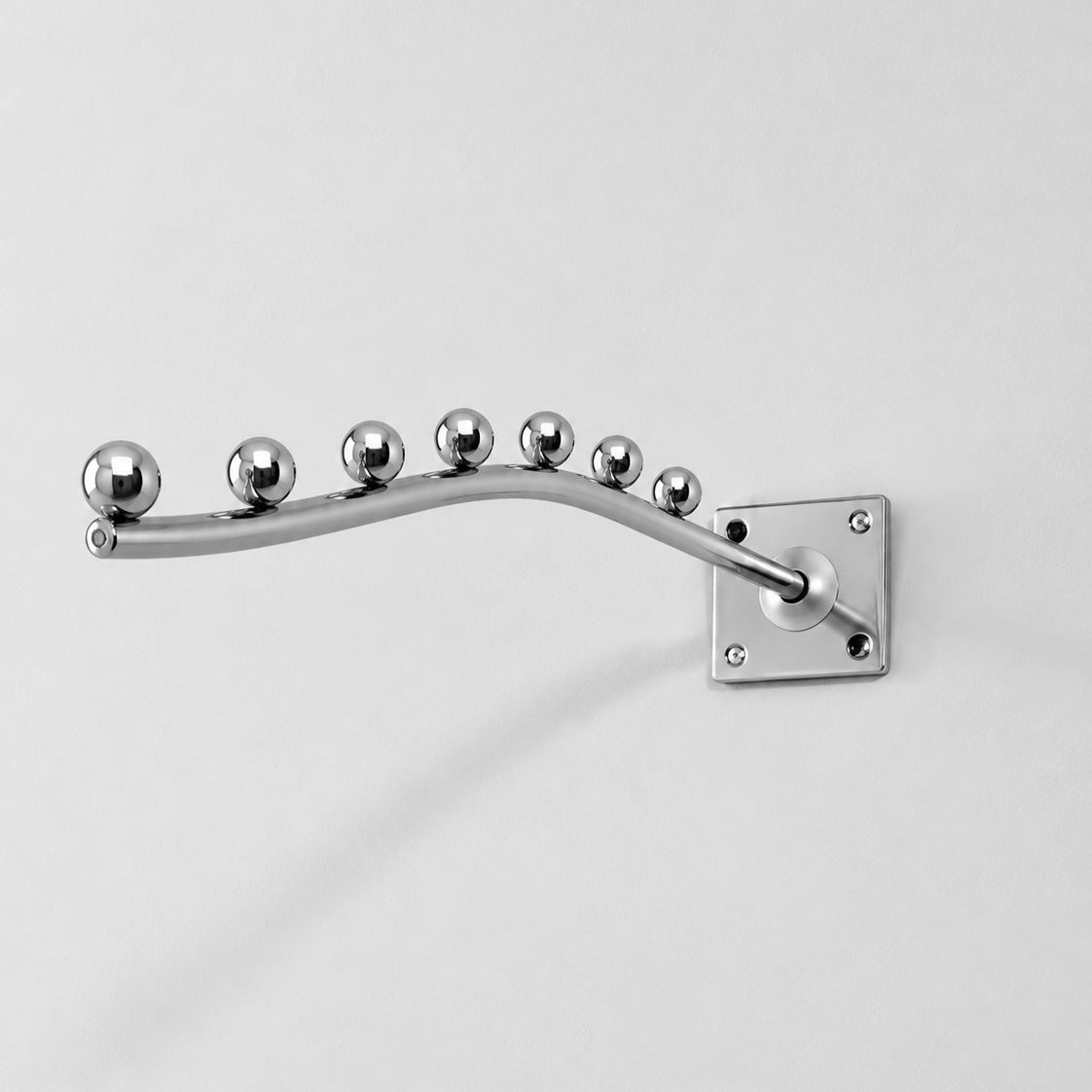 Wall Mounted Clothes Hanger – 7 Ball / 9 Ball Iron Hook
