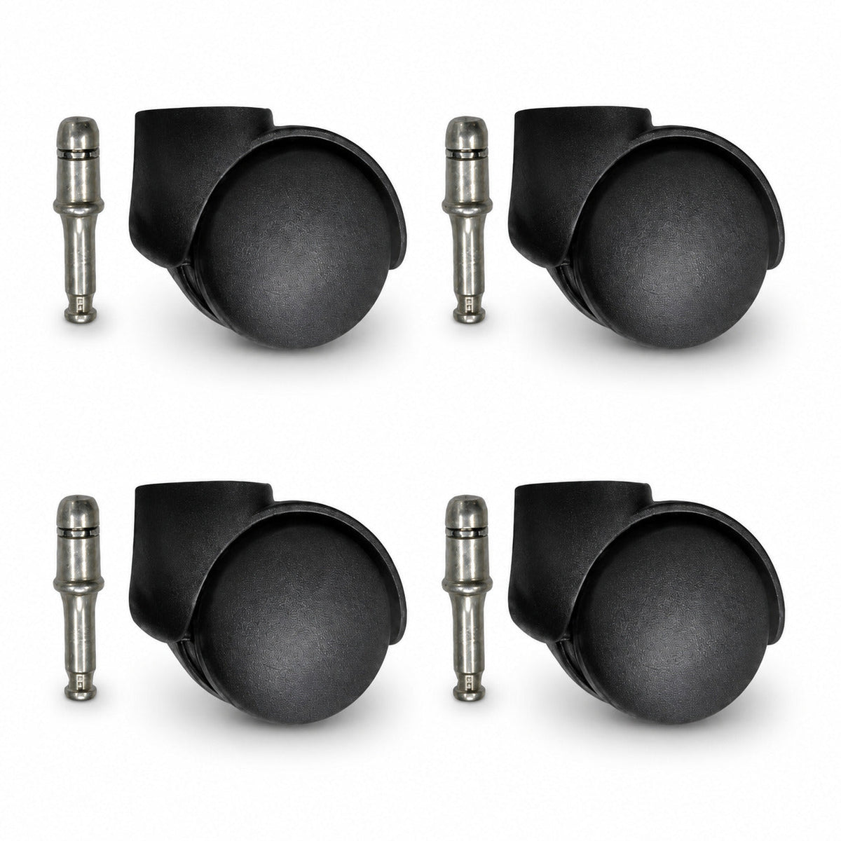 2 Inch Chair Caster Wheels | 360° Twin Wheel – Akmal Hardware