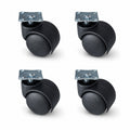 2 Inch Chair Caster Wheels | 360° Twin Wheel – Akmal Hardware