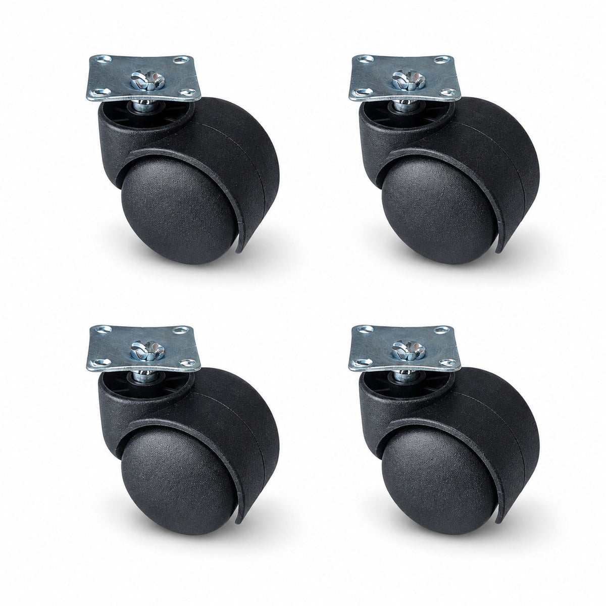 2 Inch Chair Caster Wheels | 360° Twin Wheel – Akmal Hardware