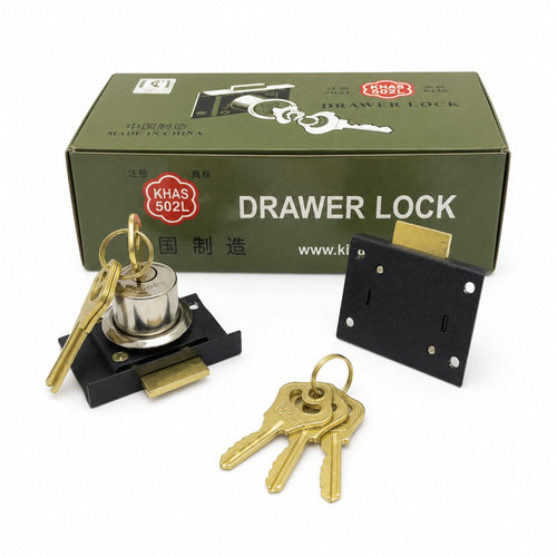 KHAS 502-L Drawer Lock - Box of 12 Pieces