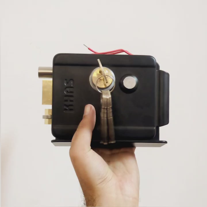 KHAS Smart Electric Rim Lock – Reversible Left & Right