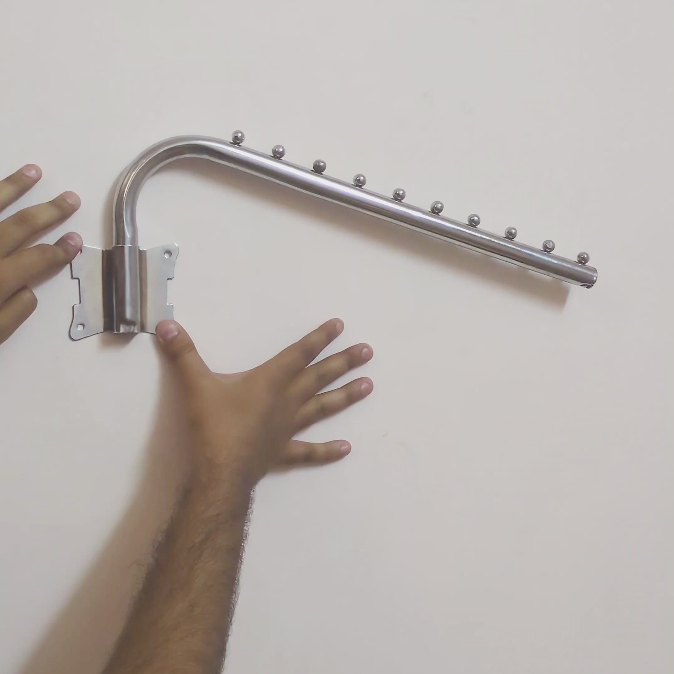 10 Ball Moving Display Hook with Clip Heavy Duty